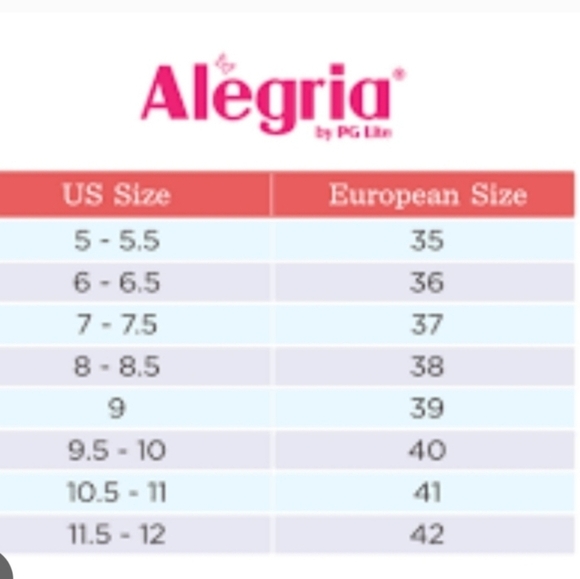 Alegria PG LiteKEN-844 Pink Leather Hook&loop Platform Sandals Shoes Sz 37/7-7.5 - Picture 12 of 12